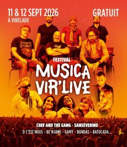 Illustration Festival Musica Virlive 2026 - Virelade - Les Loges Virelartdaise