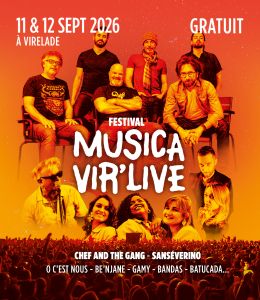 Illustration Festival Musica Virlive 2026 - Virelade - Les Loges Virelartdaise
