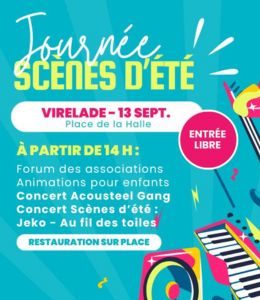 Illustration Journée Scènes d'été à Virelade - Les Loges Virelart'daise