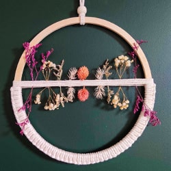 Photo 3 Mo-An Macramé à la Rencontre de l'artisanat d'Art de Virelade - Les Loges Virelartdaise
