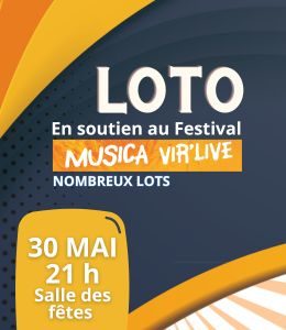 Illustration Evenement Loto Soutien au Festival Musica Vir'Live - Les Loges Virelartdaise