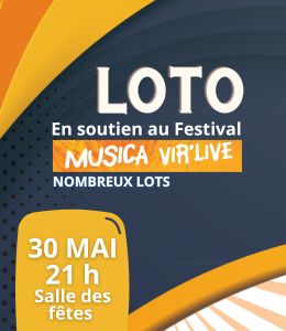 Illustration Evenement Loto Soutien au Festival Musica Vir'Live - Les Loges Virelartdaise