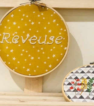 Photo 1 - French Li Broderie à la Rencontre de l'artisanat local de Virelade - Les Loges Virelartdaise