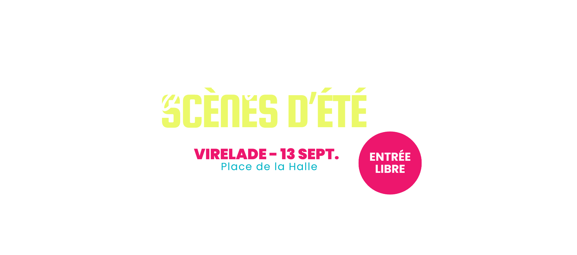 Titre Header Journée Scènes d'été à Virelade - Les Loges Virelart'daise
