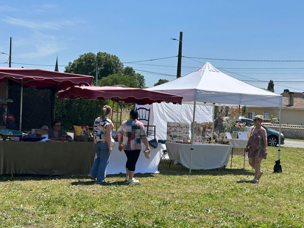 Photo 13 - Marché des artisans - 5ème Rencontre - édition 2025 - Virelade - Les Loges Virelart'daise