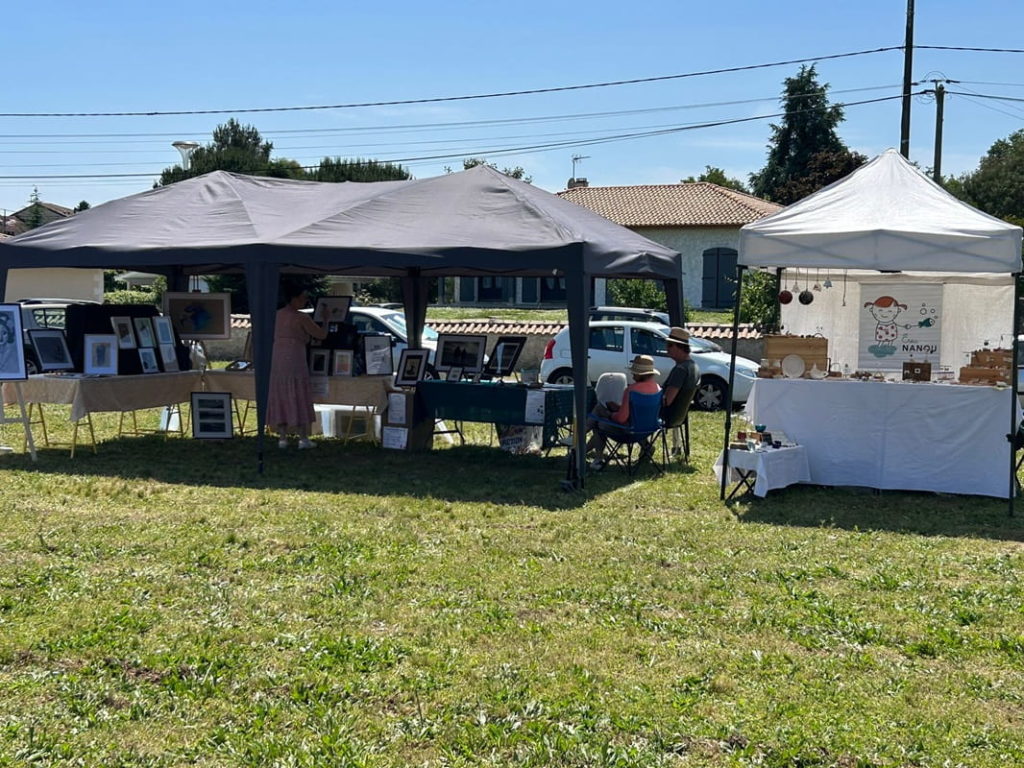 Photo 17 - Marché des artisans - 5ème Rencontre - édition 2025 - Virelade - Les Loges Virelart'daise