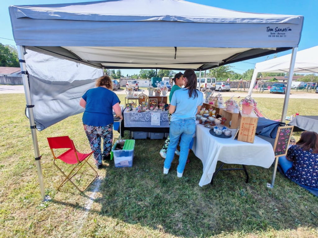 Photo 27 - Marché des artisans - 5ème Rencontre - édition 2025 - Virelade - Les Loges Virelart'daise