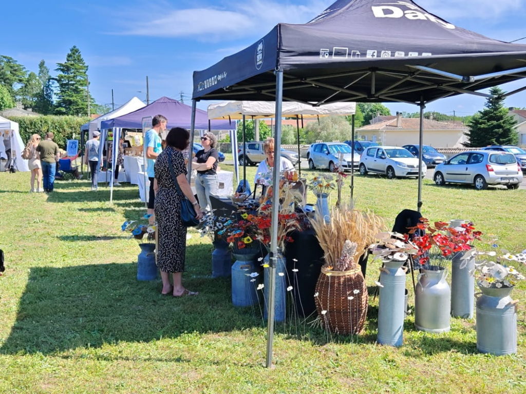 Photo 28 - Marché des artisans - 5ème Rencontre - édition 2025 - Virelade - Les Loges Virelart'daise