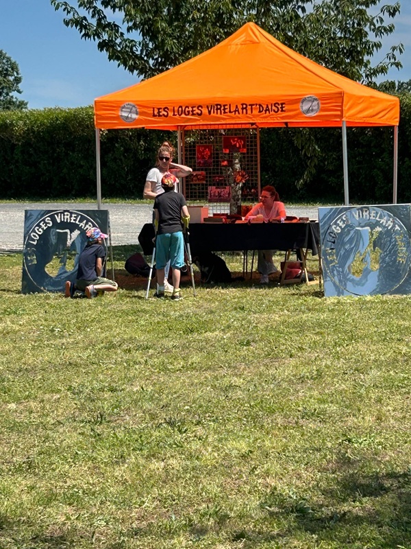 Photo 3 - Marché des artisans - 5ème Rencontre - édition 2025 - Virelade - Les Loges Virelart'daise