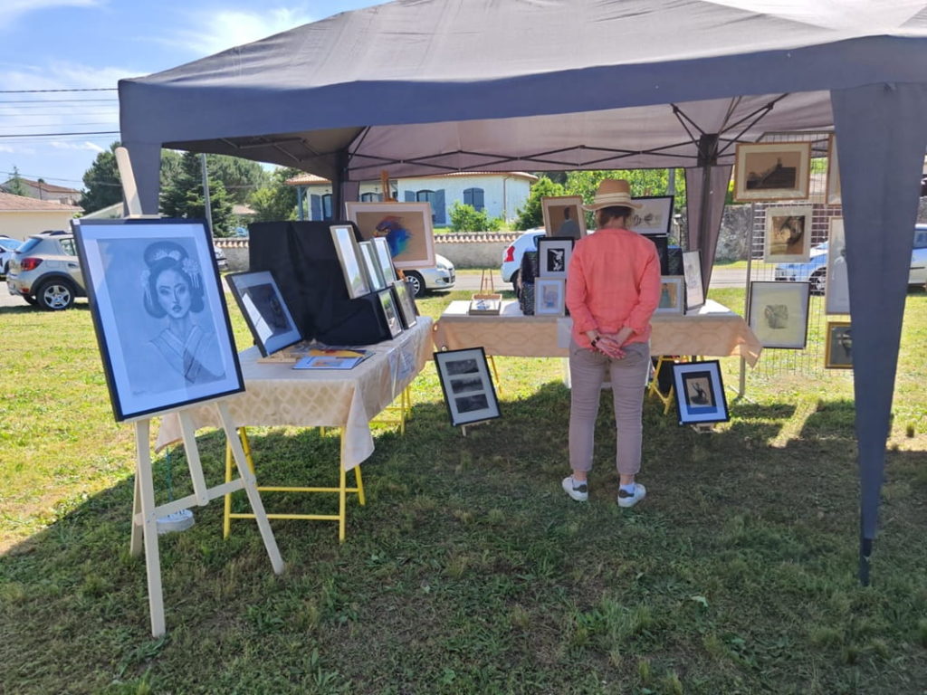 Photo 35 - Marché des artisans - 5ème Rencontre - édition 2025 - Virelade - Les Loges Virelart'daise
