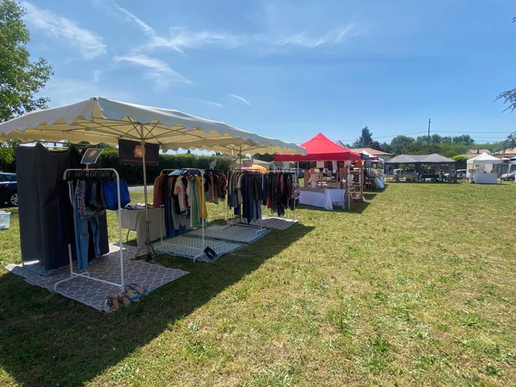 Photo 4 - Marché des artisans - 5ème Rencontre - édition 2025 - Virelade - Les Loges Virelart'daise