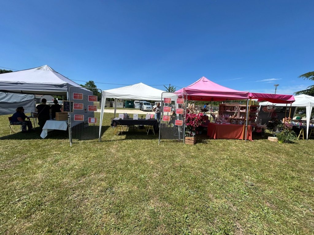 Photo 7 - Marché des artisans - 5ème Rencontre - édition 2025 - Virelade - Les Loges Virelart'daise