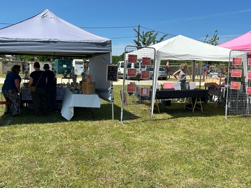 Photo 9 - Marché des artisans - 5ème Rencontre - édition 2025 - Virelade - Les Loges Virelart'daise