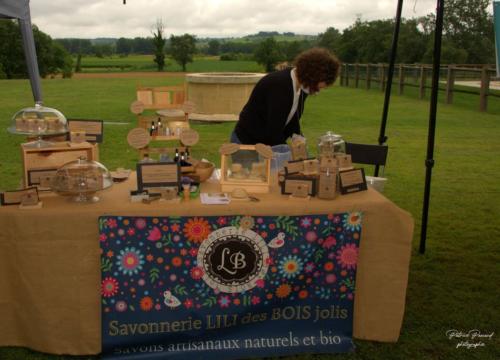 Stand Savonnerie Lili des Bois Jolis à la rencontre de l'artisanat d'art à Virelade