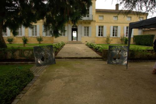 Entrée de la rencontre de l'Artisanat d'Art à Virelade