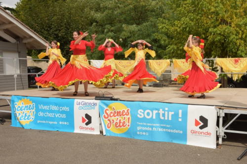 Scènes d ete 2025 Virelade Les Loges Virelart daise danses espagnoles (1)