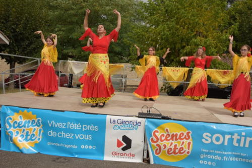 Scènes d ete 2025 Virelade Les Loges Virelart daise danses espagnoles (2)