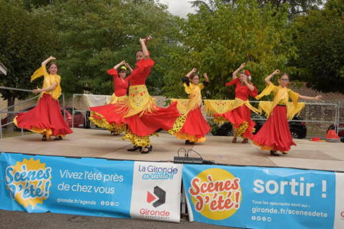 Scènes d ete 2025 Virelade Les Loges Virelart daise danses espagnoles (5)