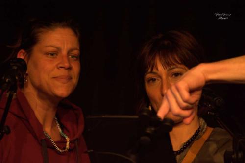 Le public sur la scène