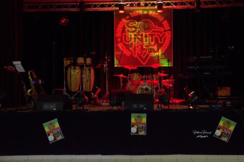 La scène de Virelade pour le concert de S.O Unity à Virelade - Les Loges Virelart'daise