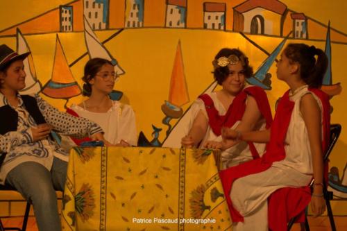 Ecole de théâtre Thalie, pièce Le Tournoi au Festival Aux 1ères Loges - Les Loges Virelart'daise 7