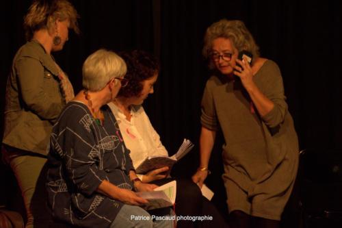 Ecole de Théâtre Vie de Bohème, pièce Juste 6 femmes au Festival Aux 1ères Loges - Les Loges Virelart'daise 6