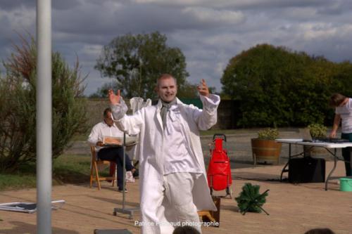 Troupe de Théâtre Les Sans Scène Fixe, pièce Le Barbouillé au Festival Aux 1ères Loges - Les Loges Virelart'daise