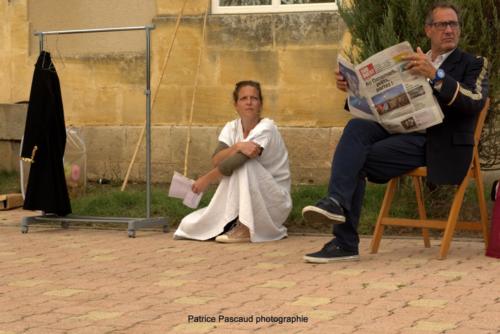 Troupe de Théâtre Les Sans Scène Fixe, pièce Le Barbouillé au Festival Aux 1ères Loges - Les Loges Virelart'daise 7