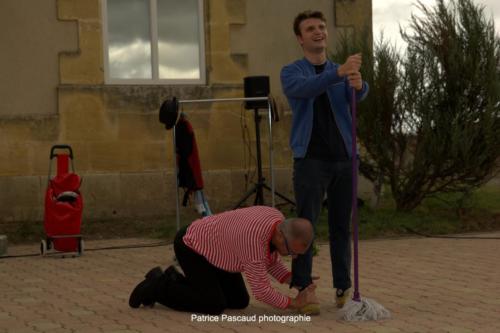 Troupe de Théâtre Les Sans Scène Fixe, pièce SANKEUNITET au Festival Aux 1ères Loges - Les Loges Virelart'daise 3