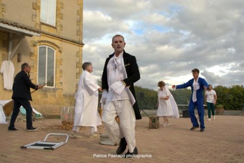 Troupe de Théâtre Les Sans Scène Fixe, pièce Le Barbouillé au Festival Aux 1ères Loges - Les Loges Virelart'daise 21