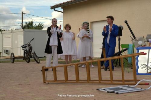 Troupe de Théâtre Les Sans Scène Fixe, pièce Le Barbouillé au Festival Aux 1ères Loges - Les Loges Virelart'daise 22