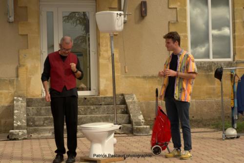 Troupe de Théâtre Les Sans Scène Fixe, pièce SANKEUNITET au Festival Aux 1ères Loges - Les Loges Virelart'daise 7