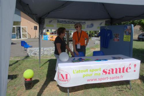 Forum des associations - Virelade - Gym Sport Santé - Les Loges Virelartdaise