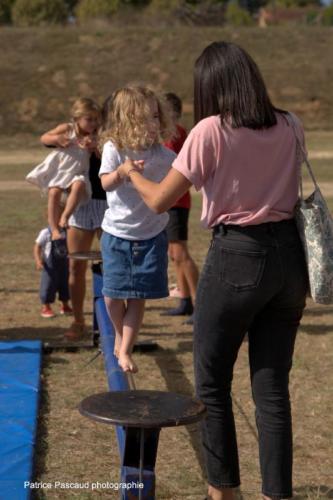 Atelier de cirque de Oustiti Circus au Festival Musica Vir'live de Virelade