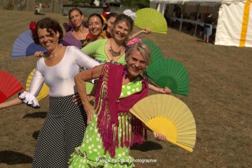 Démonstration de danse Sévillanes proposée par l'association Avirbol au Festival Musica Vir'live à Virelade 21