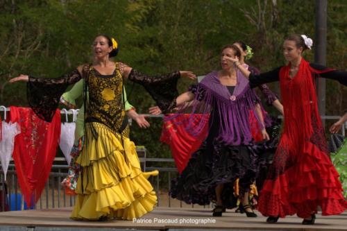 Démonstration de danse Sévillanes proposée par l'association Avirbol au Festival Musica Vir'live à Virelade 7