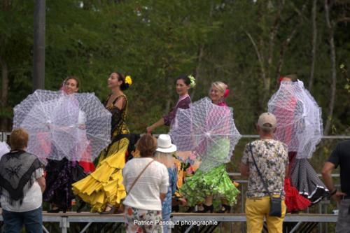 Démonstration de danse Sévillanes proposée par l'association Avirbol au Festival Musica Vir'live à Virelade 8