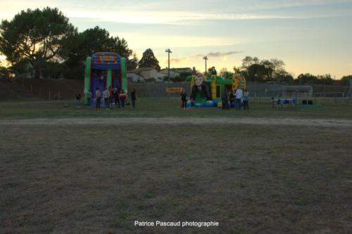 Jeux gonflables sur le Festival Musica Vir'Live de Virelade 2