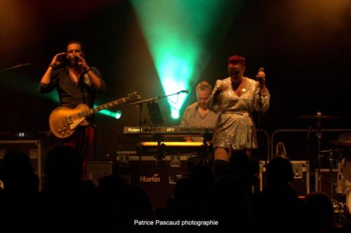 Le groupe Madame Rouge sur la scène du Festival Musica Vir'Live à Virelade - Les Loges Virelart'daise