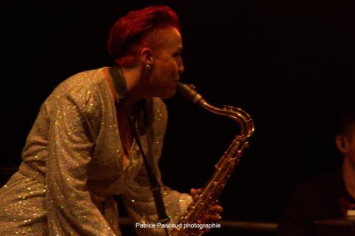 Emilie au Sax - Madame Rouge - Festival Musica Vir'Live - Virelade - Les Loges Virelart'daise