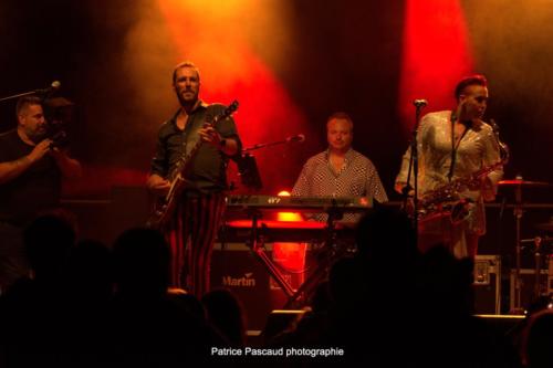 Les membres du groupe Madame Rouge - Festival Musica Vir'Live - Virelade - Les Loges Virelart'daise