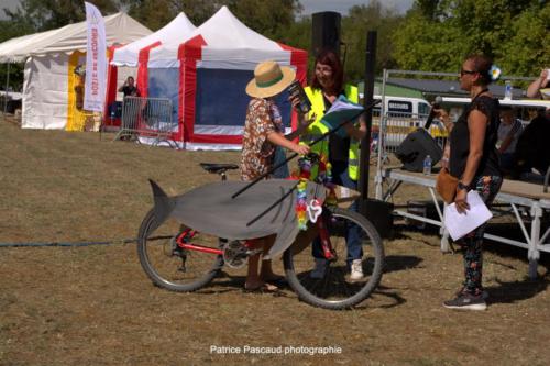 Défilé Custo Cyclo - Vélos fleuris - au festival Musica Vir'live à Virelade 2