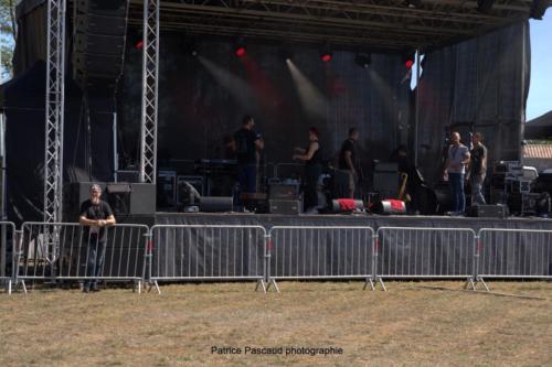 Scène du Festival Musica Vir'live de Virelade