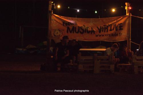 Banderole du Festival Musica Vir'Live de Virelade