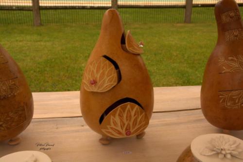 Oeuvre de Calabazalie - Rencontre de l'Artisanat d'Art - Les Loges Virelart'daise