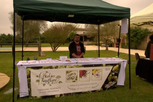 Stand L'atelier Passiflore - Rencontre de l'Artisanat d'Art - Les Loges Virelart'daise
