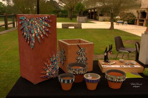 Stand 2 Tessae Mosaïque Moderne - Rencontre de l'Artisanat d'Art - Les Loges Virelart'daise