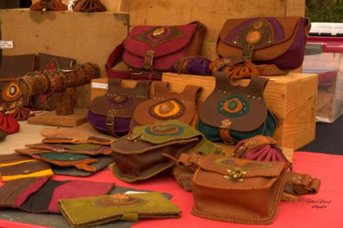 Sacs en cuir Michka - Rencontre de l'Artisanat d'Art - Les Loges Virelart'daise