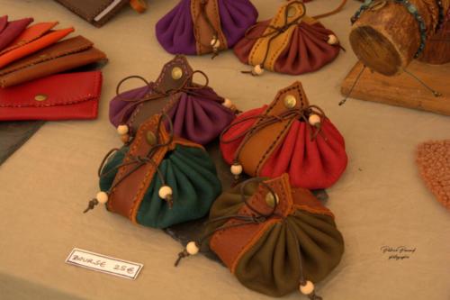 Bouses en cuir Michka - Rencontre de l'Artisanat d'Art - Les Loges Virelart'daise