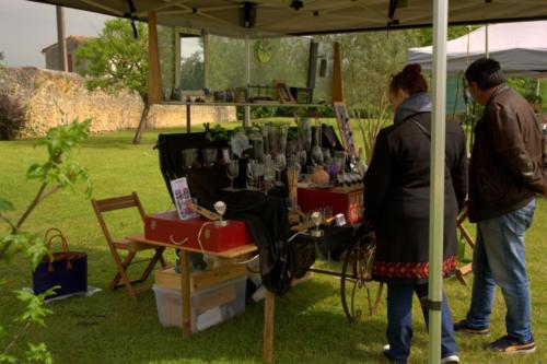 Stand Patrice Gravure - Rencontre de l'Artisanat d'Art - Les Loges Virelart'daise
